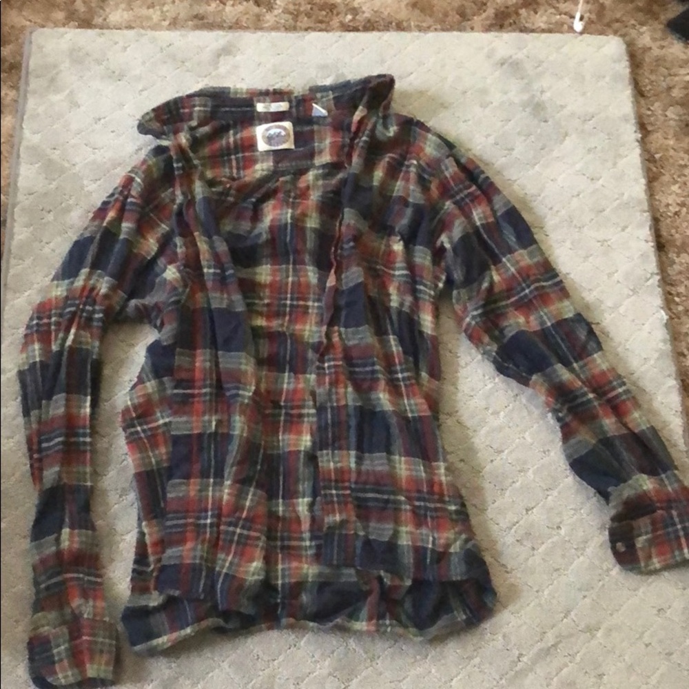 Red green blue flannel